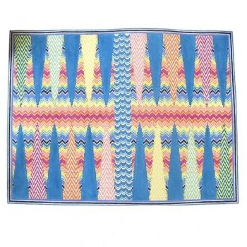 Bargello Backgammon Board - Anne Fisher Needlepoint