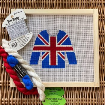 Union Jack Sweater - Tout Le Monde Needlepoint